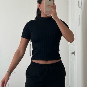 Black basic top🖤